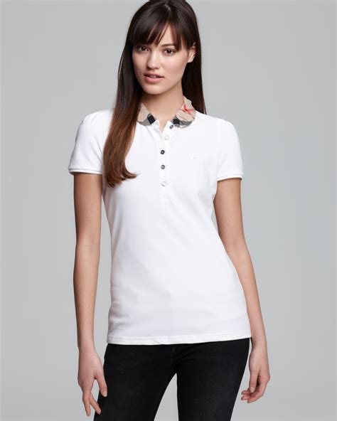 burberry polo shirt women& 39|Burberry women shirts on sale.